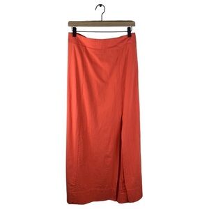 Free People Maxi Skirt Front Slit Size Large